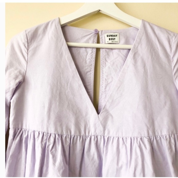 Aritzia Sunday Best Bell-Sleeve Dress - Picture 8 of 8